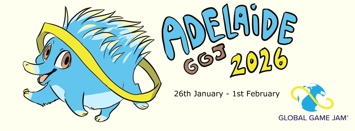 Adelaide GGJ 2026 banner
